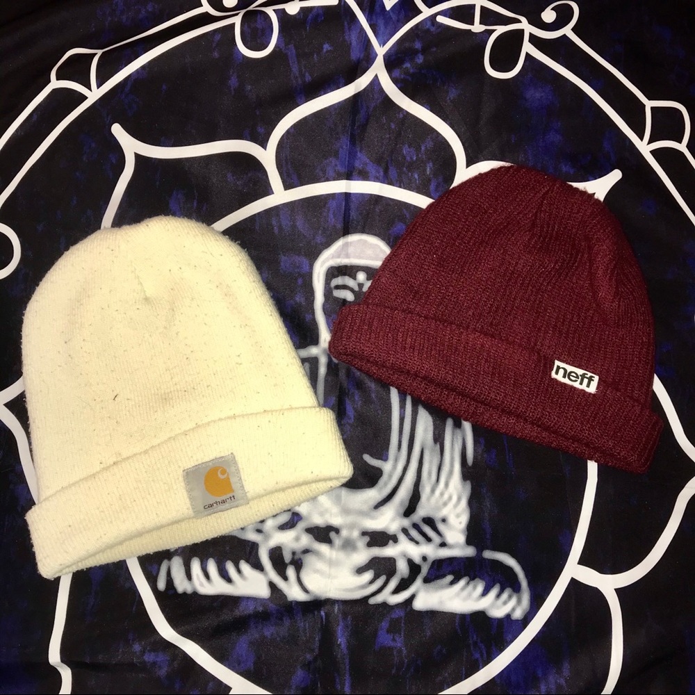 Beanies (Carhartt and Neff)